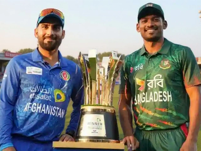 Afghanistan Stuns Bangladesh, Wins 3rd ODI by 5 Wickets in Sharjah